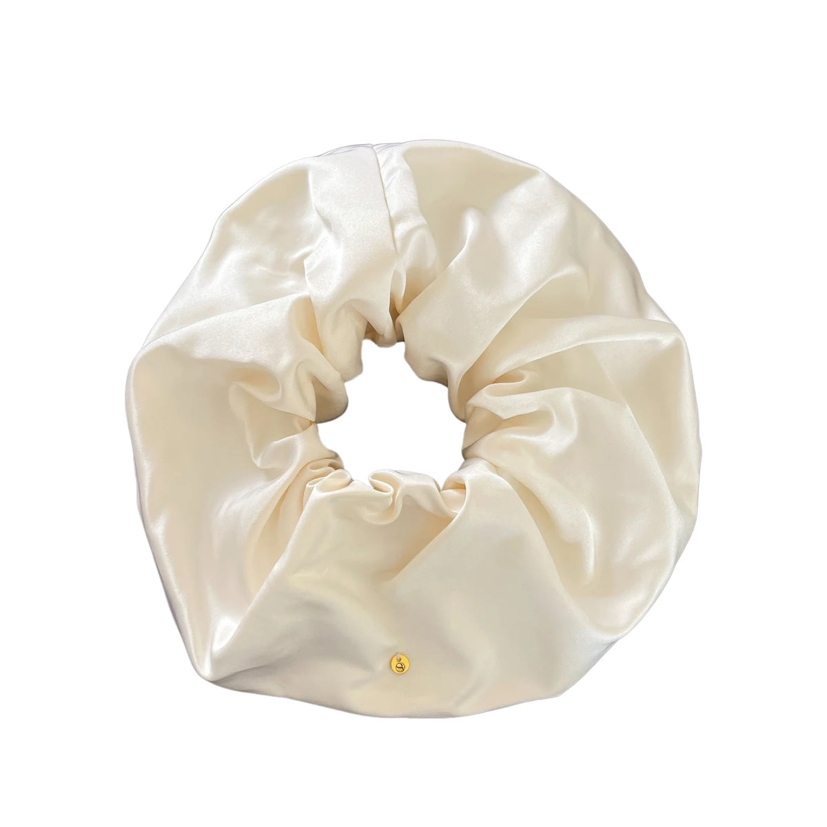 Seiden Scrunchie Braut Haargummi aus Radzimir Seide in Oversized Form
